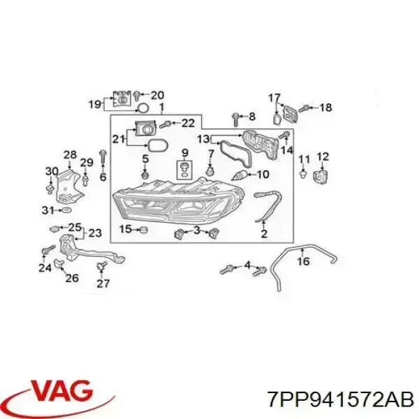 Centralita, faros xenon LRE539 Magneti Marelli