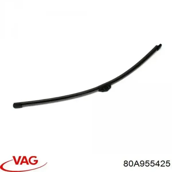 Limpiaparabrisas de luna trasera 80A955425 VAG