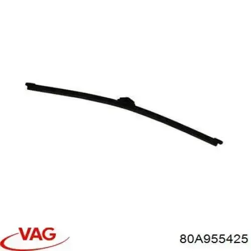 Limpiaparabrisas de luna trasera 80A955425 VAG