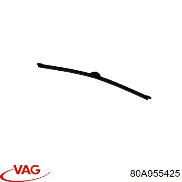 Limpiaparabrisas de luna trasera 80A955425 VAG