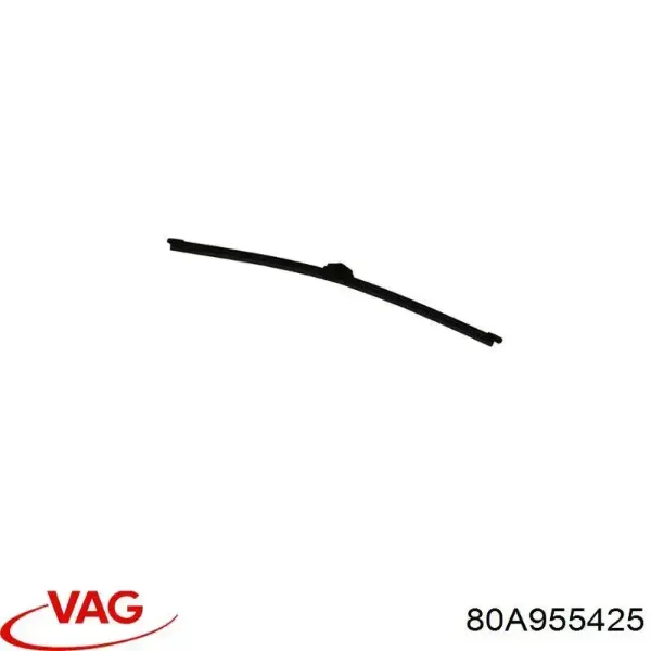 Limpiaparabrisas de luna trasera 80A955425 VAG