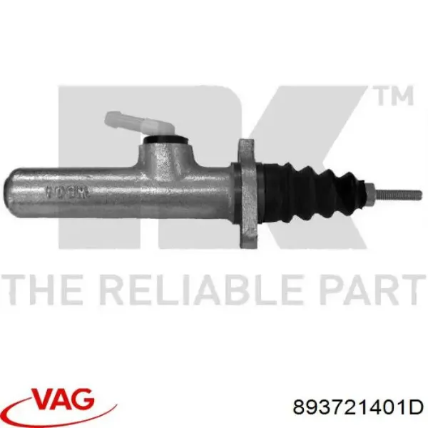 Cilindro maestro de embrague Audi 80 8C2