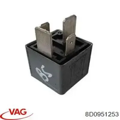 Relé, ventilador de habitáculo VAG 8D0951253