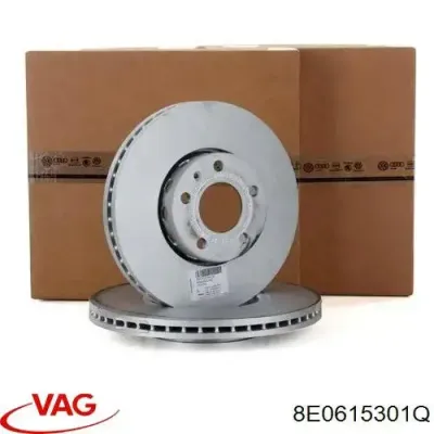 Freno de disco delantero VAG 8E0615301Q