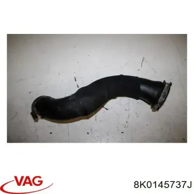 Tubo flexible de aspiración, cuerpo mariposa VAG 8K0145737J