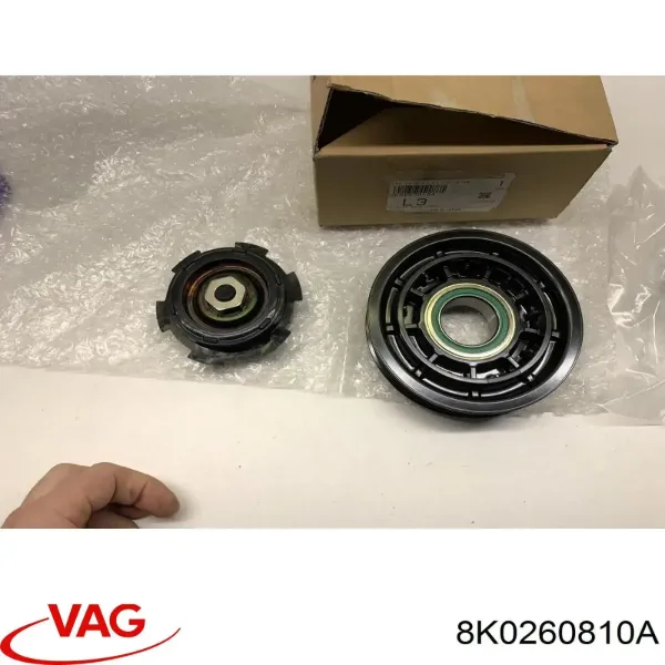 Polea del compresor de aire acondicionado CA917 Euroklima