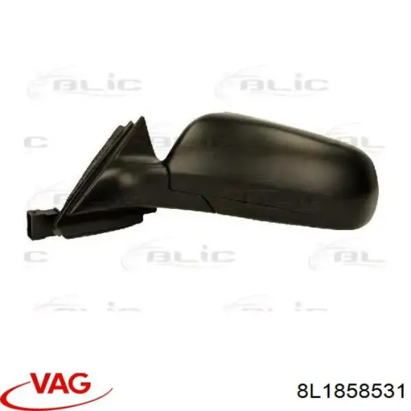 Espejo retrovisor izquierdo 8L1858531 VAG