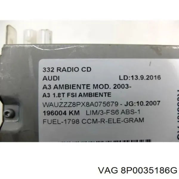  8P0035186G VAG