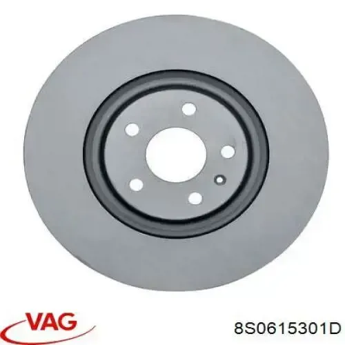 Freno de disco delantero Volkswagen Golf 8 CD1, DA1