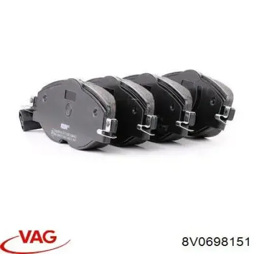 Pastillas de freno delanteras Volkswagen Passat 3G2, CB2
