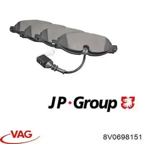 Pastillas de freno delanteras Volkswagen Passat 3G2, CB2