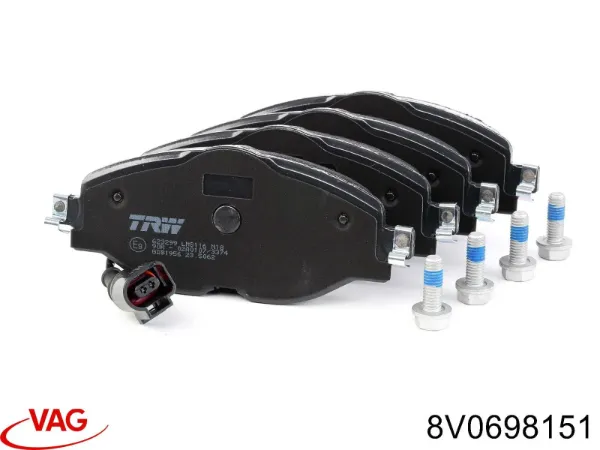Pastillas de freno delanteras Volkswagen Passat 3G2, CB2