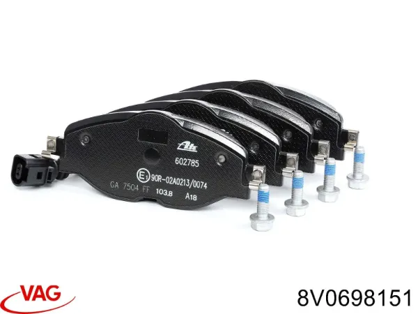 Pastillas de freno delanteras Volkswagen Passat 3G2, CB2