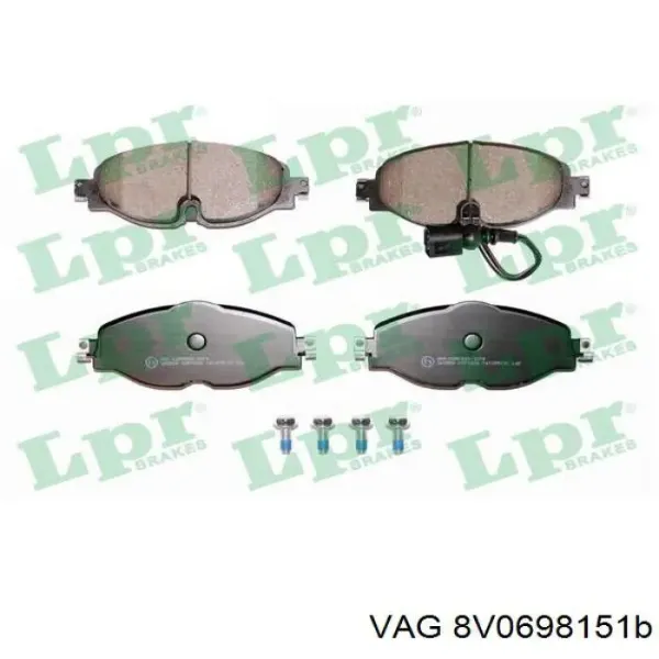 Pastillas de freno delanteras Volkswagen Passat 3G2, CB2