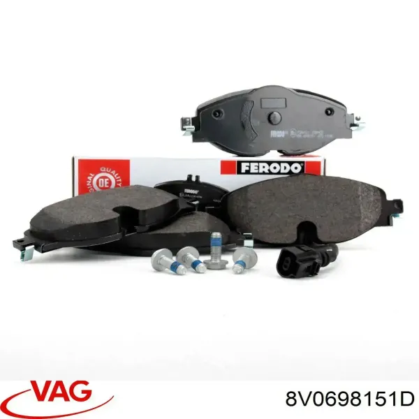 Pastillas de freno delanteras Volkswagen Passat 3G2, CB2