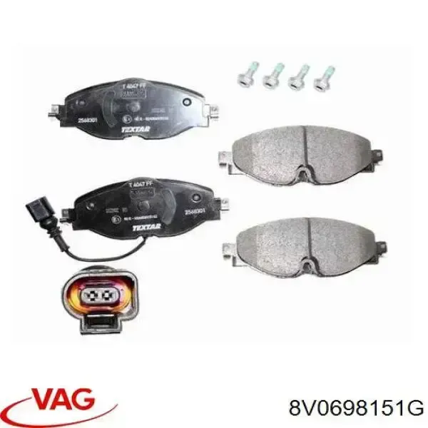 Pastillas de freno delanteras Volkswagen Passat 3G2, CB2
