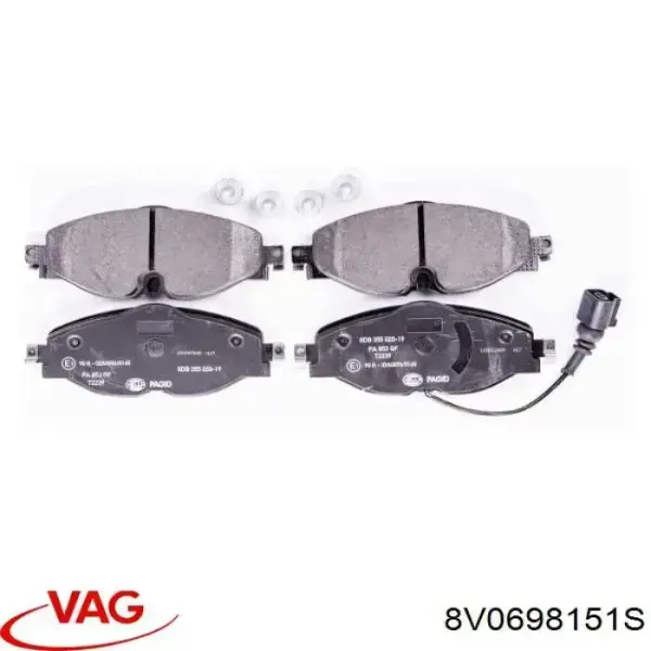Pastillas de freno delanteras Volkswagen Passat 3G2, CB2