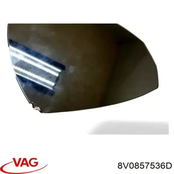 Cristal de espejo retrovisor derecho 13C1556M Polcar