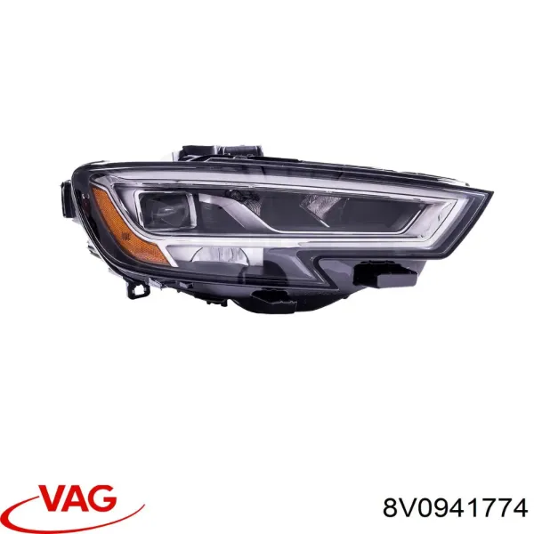 Faro derecho 8V0941774J VAG