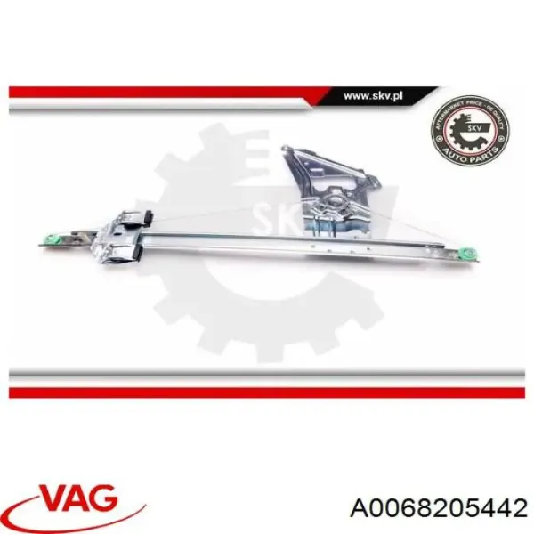 Motor del elevalunas eléctrico A0068205442 VAG
