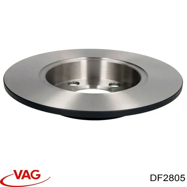 Disco de freno trasero DF2805 VAG