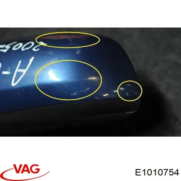 Espejo retrovisor izquierdo Audi A3 8P1