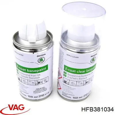 Pintura para carrocería VAG HFB381034