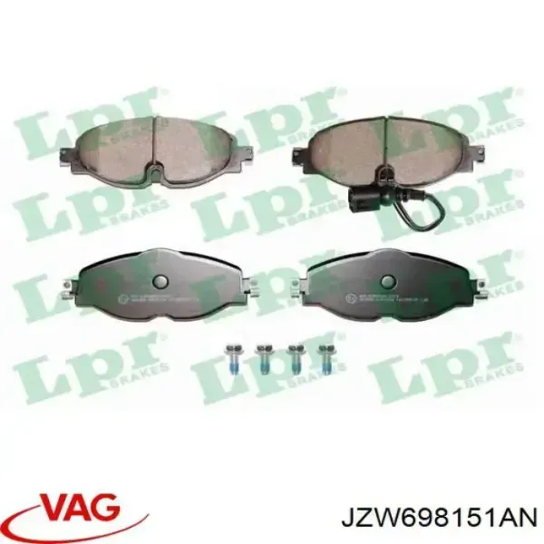 Pastillas de freno delanteras Volkswagen Passat 3G2, CB2