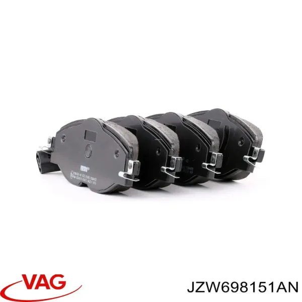 Pastillas de freno delanteras Volkswagen Passat 3G2, CB2