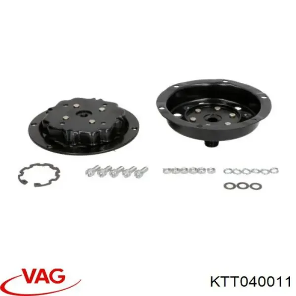 Acoplamiento magnético, compresor del aire acondicionado  KTT040011 VAG
