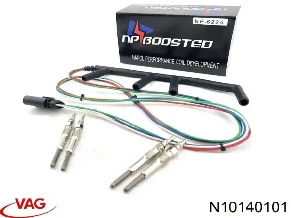 Bujía de incandescencia Volkswagen Polo 4 9N1