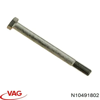 Tornillo de rótula de suspensión delantera a mangueta VAG N10491802