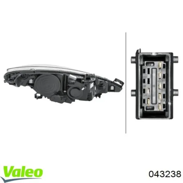 Faro izquierdo 43238 VALEO