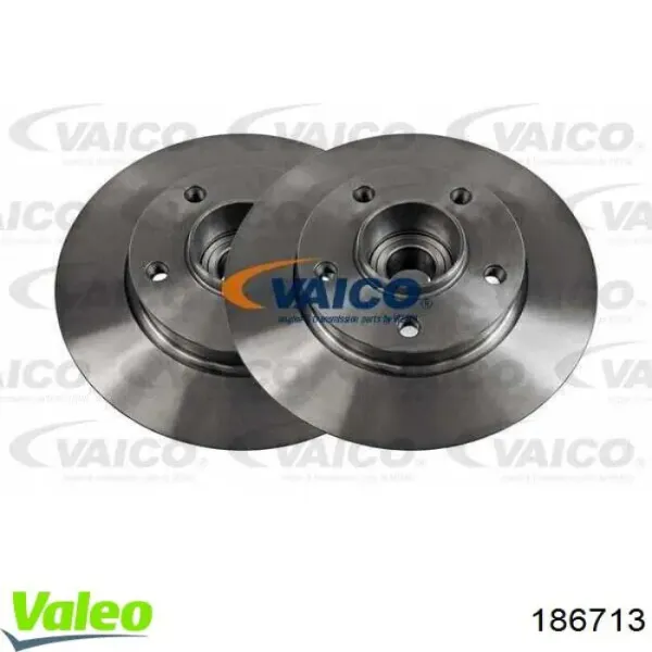 Disco de freno trasero Renault Trafic 2 FL