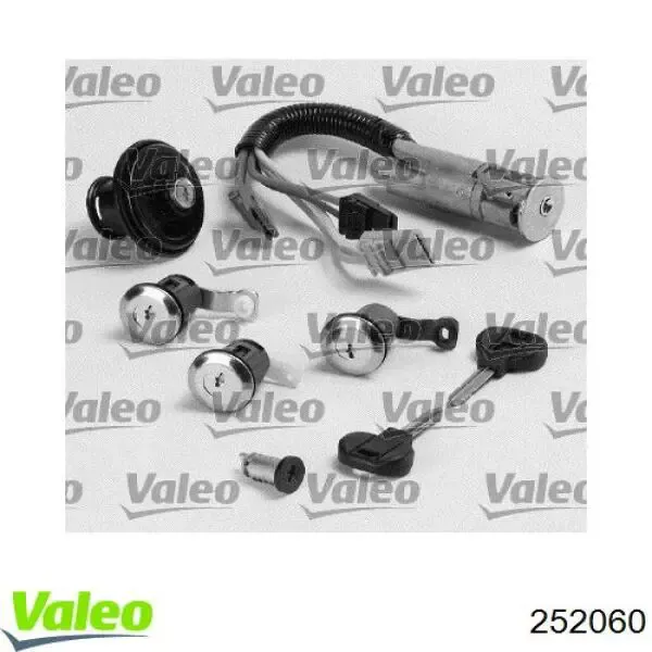 Cilindros de cerradura, juego para Peugeot 306  7E