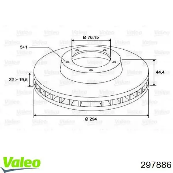 Disco de freno trasero Volkswagen Transporter 7HB, 7HJ, 7EB, 7EJ