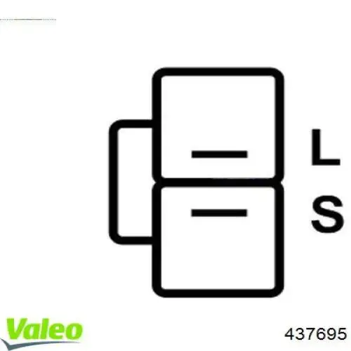 Alternador 437695 VALEO