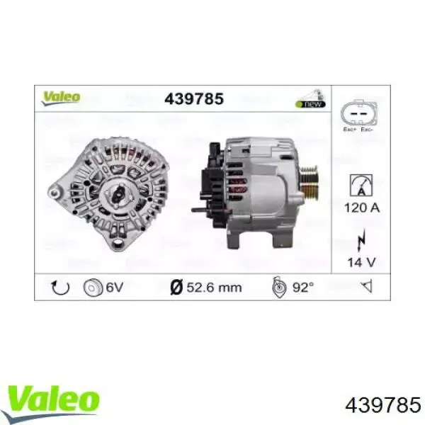 Alternador A0061516401 Mercedes