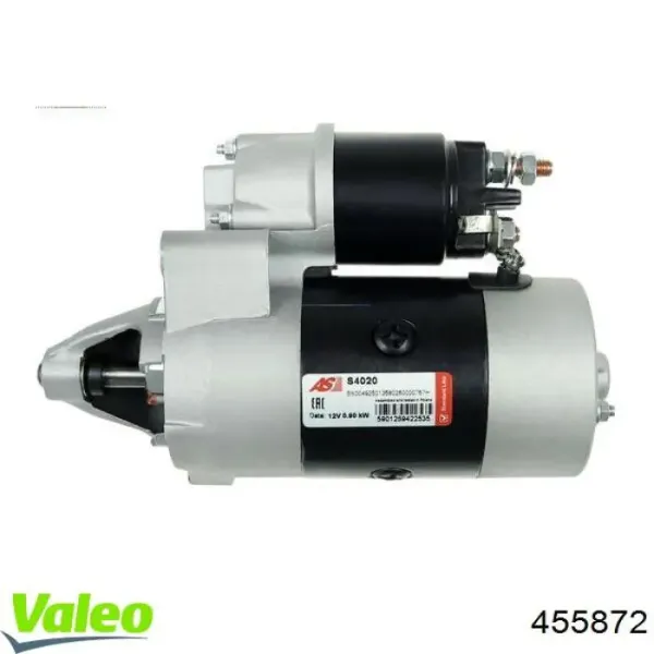 Motor de arranque 455872 VALEO
