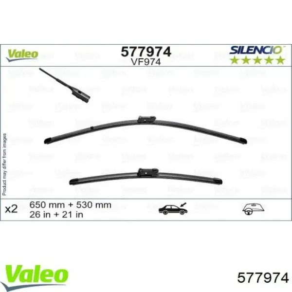 Limpiaparabrisas delanteras 761998002B VAG