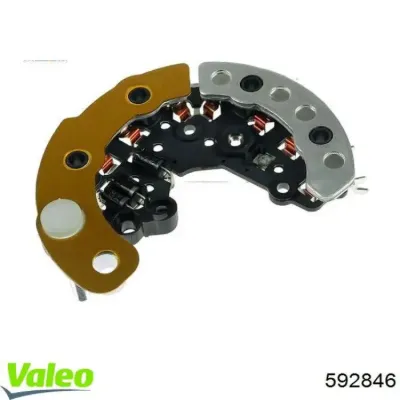 Puente rectificador del alternador VALEO 592846