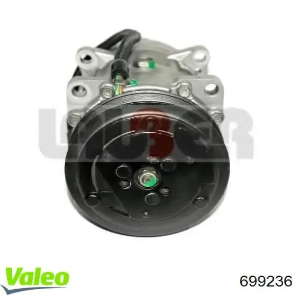 Compresor de aire acondicionado Peugeot 206 2A/C