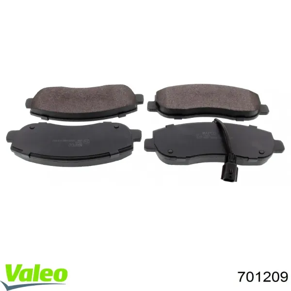Radiador 701209 VALEO