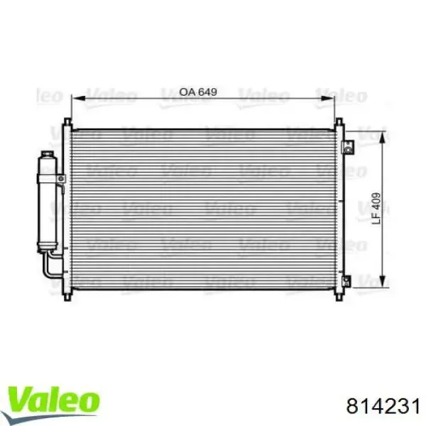 Condensador aire acondicionado 814231 VALEO