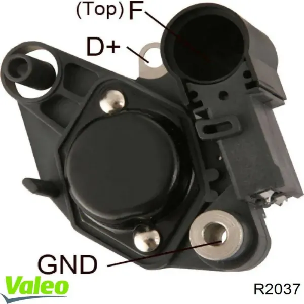 Disco de freno R2037 VALEO