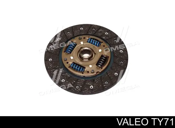 Disco de embrague TY71 VALEO