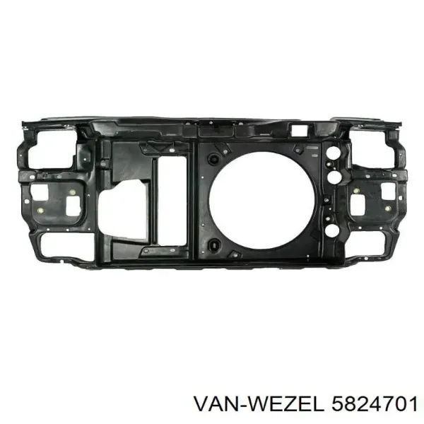 Protección delantera del motor 150416 Rezaw-plast