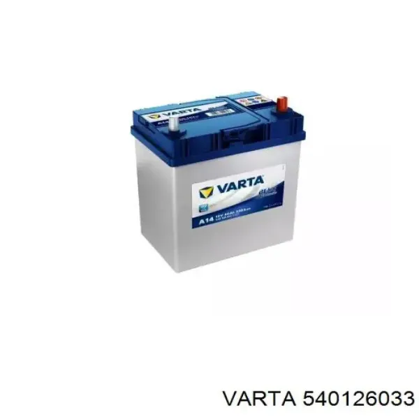 Batería 540126033 Varta