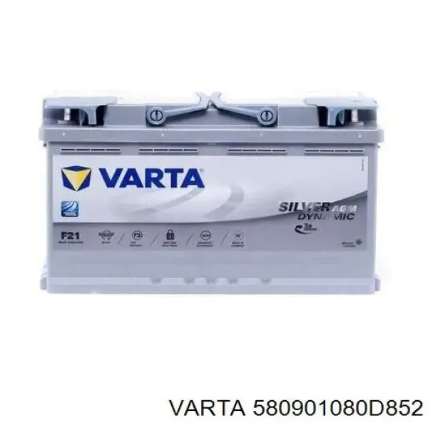 Batería 580901080D852 Varta