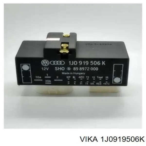 Regulador de velocidad del ventilador de refrigeración (unidad de control) 1J0919506K Vika